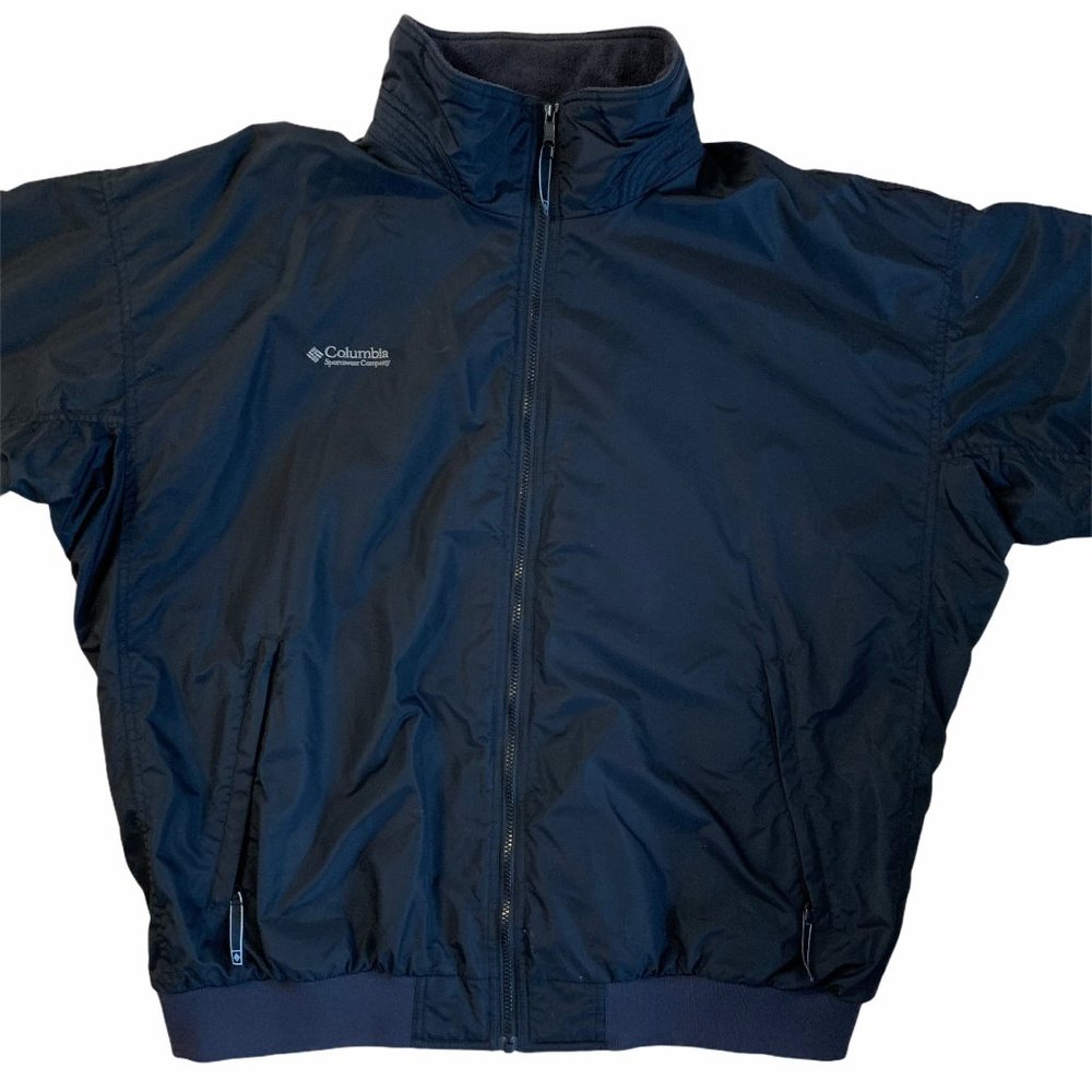 Columbia XXL Tall Fleece Lined Nylon Coat Men’s - Picture 2 of 11